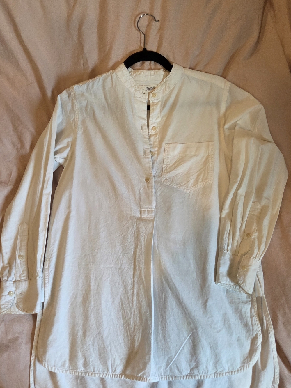 TOAST Taro Cotton Oxford Long Shirt - UK8 - Picture 4 of 12